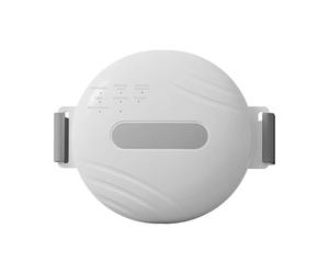 Cordless Electric Abdomen Massager - Portable Belly Massage, Device With Heating Function, Relaxation And Comfort Accessory | For Home Fitness Gym Digestion Bloating Relief Women Men Use, Electric