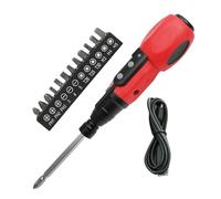 Cordless Electric Driver, Usb Rechargeable Multi-Purpose Tool, High Torque Compact Design, Standard Size, Excellent for Home Maintenance, Doors, Window Frames, Appliance Assembly