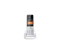 Gigaset Téléphone DECT SIECOMFORT501W – Identification de l'appelant – Argent/Blanc