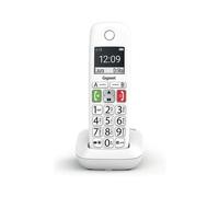 Gigaset E290 téléphone Téléphone analog/dect Identification de l'appelant Blanc