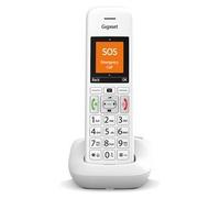 Téléphone sans fil analogique DECT E390 avec identification de l'appelant Blanc