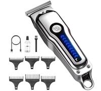 Cordless Hair Cutter, Rechargeable Grooming Trimmer, Precision Styling Tool for Men, Barber, Outlining, Haircut Detailing, Beard Trim, Bathroom, Personal Care, 6.3x4.33x1.57 inches