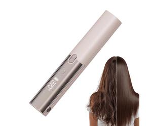 Cordless Hair Straightener - Portable Flat Iron, Wireless Travel Styler with 4 Temperature Settings, USB Rechargeable Hair Tool, Ionic Ceramic Mini Iron, Professional Styling Wand for Travel Beach