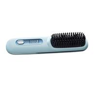Cordless Hair Straightener - Straightener Comb | Portable Hair Straightener | Led Display Rechargeable Hair Straightener | Straightener Brush | 3 Temperature Settings Hot Comb Straightener For Women