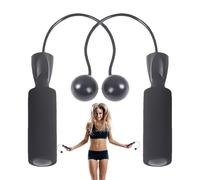 Cordless Jump Rope - 360 Degree Rotating Skipping Rope, Adjustable Weighted Fitness Handheld Exercise Accessory, Lightweight And Durable | Effective Indoor Outdoor Workout Tool For Adults Children Tee