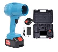 Cordless Leaf Blower, Turbo Power Duster, 8.66x5.71 inches Variable Speed Cleaner, Rechargeable Battery Pack, Lightweight Portable Design, Ideal for Lawn, Patio, Car, Garden, Camping Use