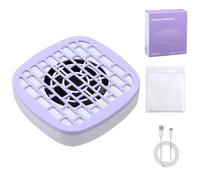 Cordless Nail Collector - Rechargeable Suction Cleaner For Acrylic Gel Polish Removal | Professional Portable Nail Vacuum, Lightweight Handheld Manicure Pedicure Tools Device For Home Studio