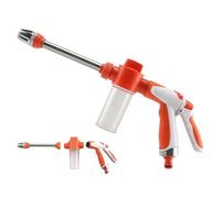 Cordless Pressure Washer - 38.5cm Portable Handheld Power Washer | Adjustable Nozzle Stainless Steel ABS Spray Guń | 100ml Water Bottle Car Cleaning Outdoor Cleaning Tool