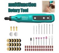 Cordless Rotary Tool Kit, 5-Speed 30000RPM Max, LED Work Light, Power Multi Tool 80Pcs Enduring Accessories Set for Carving