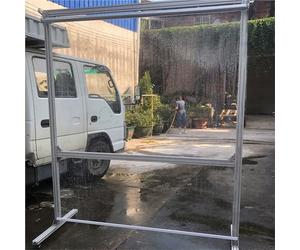 Cordless Spring System with Handle: Featuring a pet- and child-safe cordless design, this roller shade allows effortless pull-and-stop adjustments. The built-in spring mechanism and ergonomic handle
