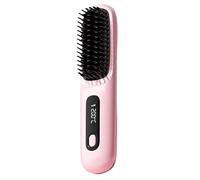 Cordless Straightener - Rechargeable Styling Comb, Modes Long Lasting, Design Fast Heating Setting | Professional Salon Worthy for Thick Thin Hair LED Display