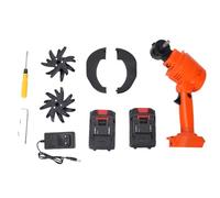 Cordless Tiller Cultivator Electric Garden Tiller Handheld Electric Garden Rototiller Battery Powered Garden Cultivator for Lawn Soil Cultivation