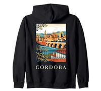 Córdoba Espagne Historique Riverside Architecture Voyage Vintage Sweat à Capuche