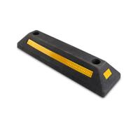 Cordolo in - Ferma Ruota per Veicoli Pesanti | Tappo Pavimento Veicolo in | Fermata Paraurti Riflettente Sicurezza per Parcheggio Garage Sotterraneo, Commerciale, Protezione Auto E Spazio