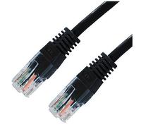 Nanocable 10.20.0100-BK - Câble de réseau CAT 5e UTP (0,5 m) couleur noir Noir G