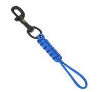 Cordon à clip de plongée - Crochet robuste pour - Boulon pivotant en nylon - Attache de sécurité sous-marine - Attache sécurisée pour équipement de plongée avec tuba, pêche en lance - 13 x 9 cm