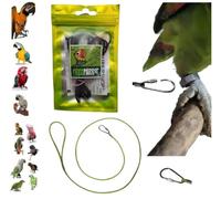 Cordon A3 élastique corde 3 mm x 1 mètre avec mousqueton 1 mm à insérer à l'anneau de la patte de votre paquet, pour le porter en tour, emballage patte, gaine pp