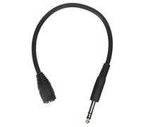 Cordon Adaptateur DIN 5 Broches Femelle vers 6,35 mm mâle, câble Adaptateur Audio Plug and Play Microphone Sortie Son sans flexion Connexion serrée pour Haut-Parleur