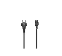 Hama 00200736 câble électrique Noir 2,5 m Prise d'alimentation type C 3 broches