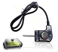 Cordon Alimentation avec Thermostat pour Poêle Électrique Cordon d’Alimentation avec Contrôle de Température Universel 1 m