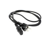 Cordon alimentation noir 1m ts-01020680 - raclette