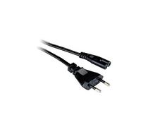 - Cordon alimentation pour radio ou tondeuse 2x 0,75A-2P- 2,5A- 500W