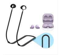 Cordon Anti-Perte en Silicone pour Écouteurs Bluetooth Samsung Galaxy Buds 2 Le noir