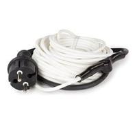 Perel Tools Cordon chauffant antigel pour tuyauterie avec thermostat IP68 intérieur/extérieur 12 m