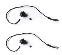 Cordon Arrière Coffre Compatible Avec Land Pour Rover Pour Range Pour Evoque Pièces De Voiture Clip Fixation De Lanière De Coffre Étagère À Colis Support De Botte Clips De Suspension Pivotants(2)