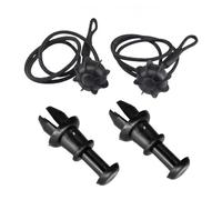 Cordon Arrière De Coffre Compatible Avec Seat Pour Leon 2000 2001 2002 2003 2004 2005 2006 1 Pièce, Clip De Fixation Pour Lanière De Coffre De Voiture, Clips Pour Étagère À Colis 1M6867574A