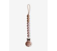 Cordon attache-sucette MUSHIE Eva en silicone rose blush TU