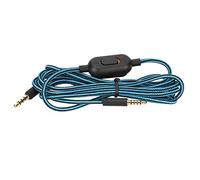 Cordon Audio Auxiliaire de Remplacement pour Casque de Jeu Pro G Pro X G433 G233, Câble de Casque de Jeu, Cordon D'écouteurs tissé avec Contrôle du Volume et Câble de