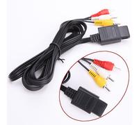 Cordon Audio et vidéo pour Nintendo 64, 1.8m, câble AV vers RCA pour Nintendo 64, GameCube, N64, SNES