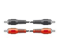Cordon audio RCA - SKYTRONIC - 2 x RCA mâle - 2.5 m - Blindé - Branchement stéréo