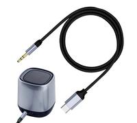 Cordon auxiliaire USB C - Câble jack audio auxiliaire | Cordon stéréo de voiture pour casque d'écoute de type C à 3,5 mm, câble audio à double extrémité, câble auxiliaire de voiture, câble audio