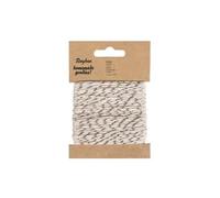 Cordon bicolore Ø 2mm 15m - Argenté - Rayher
