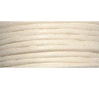 Cordon Blanc Coton Ciré Ø 1mm 20 M - Rayher