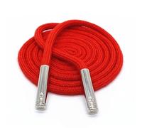 Cordon Capuche Sweat Sangle de cordon de serrage en corde tressée de couleur unie, avec bouchon d'extrémité détachable, pantalon de survêtement, sweat à capuche, corde de cordon de serrage, accessoire