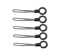 Cordon compact imprimé à pois avec anneaux renforcés pour un transport facile de téléphone appareil photo