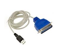 Cordon Convertisseur LPT IEEE1284 parallèle vers USB avec prise centronics C36. Longueur 1.2M