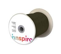 Cordon Cuir Naturel Vert foncé 1,0 mm 100 m.