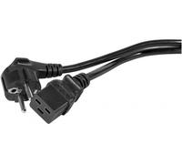 Cordon d alimentation CEE7 / C19 noir - 2,0 m