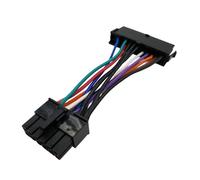 Cordon d ' alimentation Flexible pour ordinateur, 24 broches à 12 broches, remplacement principal pour Q77 B75 A75 Q75, accessoires de carte mère, lien d ' alimentation