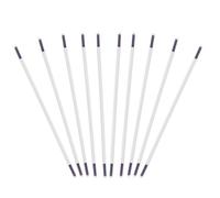 Cordon D’alimentation LED 2x0,5 Mm² à Deux Âmes 10 Pièces Blanc | Cuivre et Pvc, Conception Plate, Transmission Stable du Courant, Installation Simple pour Éclairage Intérieur