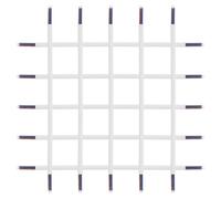 Cordon D’alimentation LED 2x0,5 Mm² à Deux Âmes 10 Pièces | Usage Intérieur, Transmission Stable du Courant, PVC Plat, pour Éclairage LED et Diverses Occasions