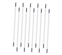 Cordon D’alimentation LED Double Blanc 2x0, 5 Mm² en Cuivre Pvc 10 Pièces | Deux Âmes Plates, Installation Facile, Courant Stable, pour Éclairage Intérieur et Usages Divers