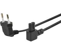 CORDON d'ALIM 2 poles a 90° / IEC c7 a 90° - 3m