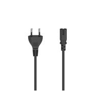 Hama Cordon d'alimentation Euro-Connect 2 pôles (double rainure) 2,5 m