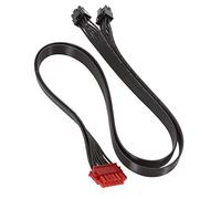 Cordon d'alimentation 12 broches vers double Pci-e 8 broches (6 + 2 broches) pour carte graphique PSU Câble de ligne pour module d'alimentation Enermax A3l7