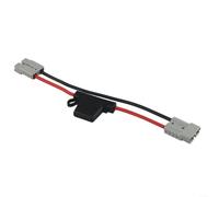 Cordon d'alimentation 8 AWG 30 cm avec porte-fusible maxi 50 A pour kit de câblage du système audio de véhicule